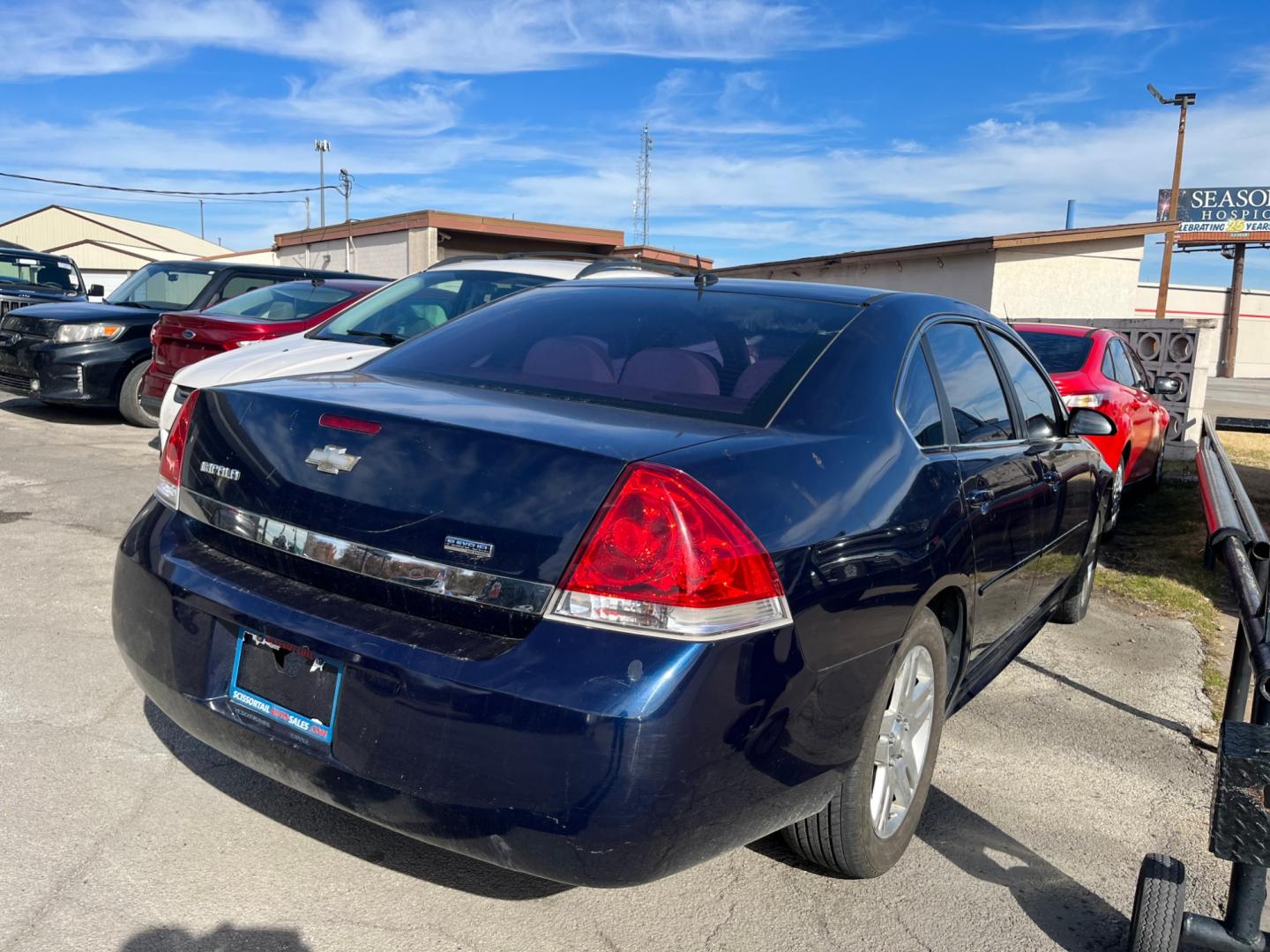 2011 NAVY CHEVROLET IMPALA LS (2G1WF5EK7B1) with an 3.5L V6 OHV 16V FFV engine, 4-Speed Automatic transmission, located at 8101 E. Skelly Dr., Tulsa, OK, 74129, (918) 592-3593, 36.121891, -95.888802 - Photo#1